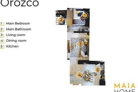 מקסיקו סיטי Orozco Maiahome-Polanco 1Br Close To Antara מראה חיצוני תמונה